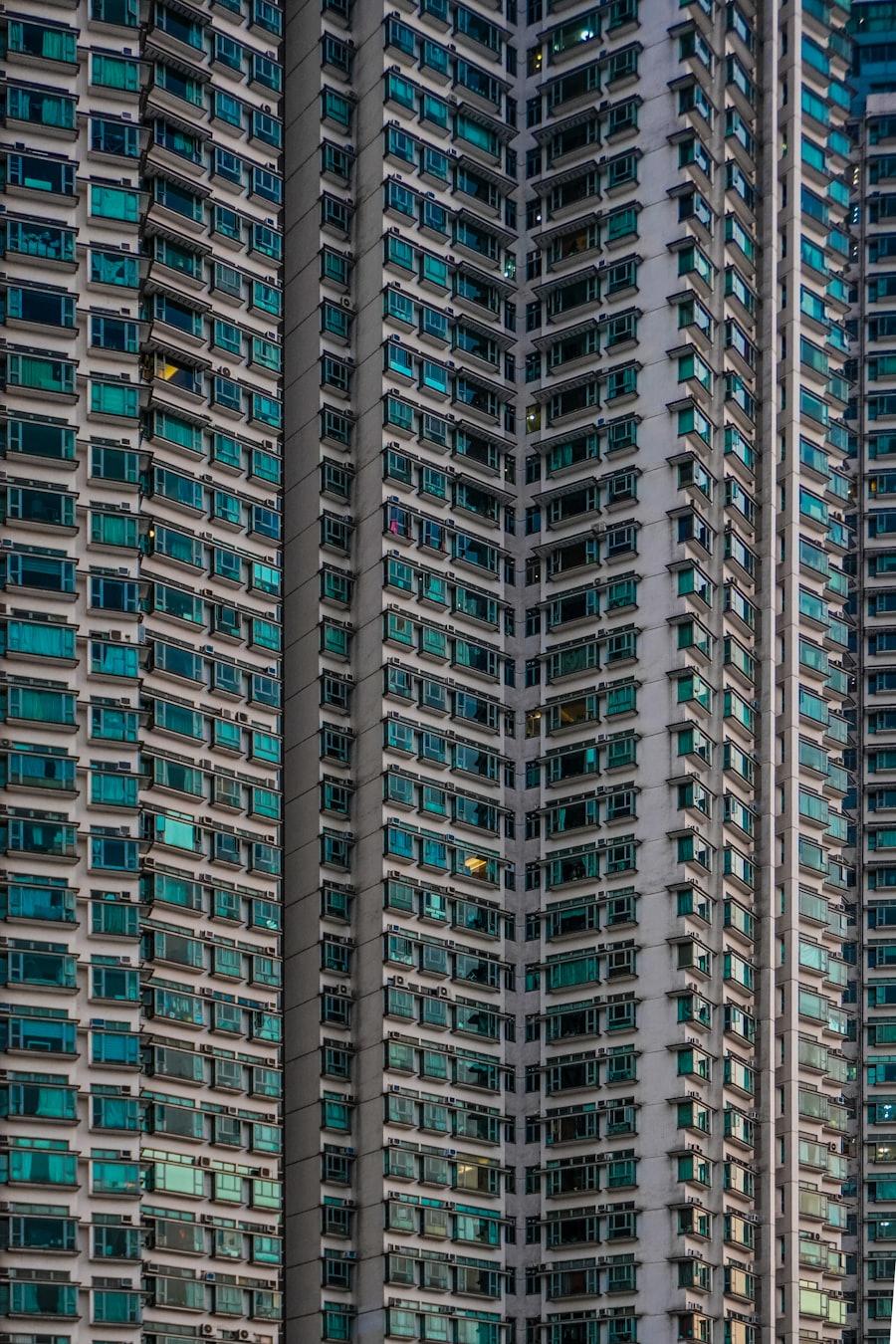 High-density mixed-use apartment building exterior - representative of the apartment and mixed-use construction projects Tayyab Builders takes on in Multan