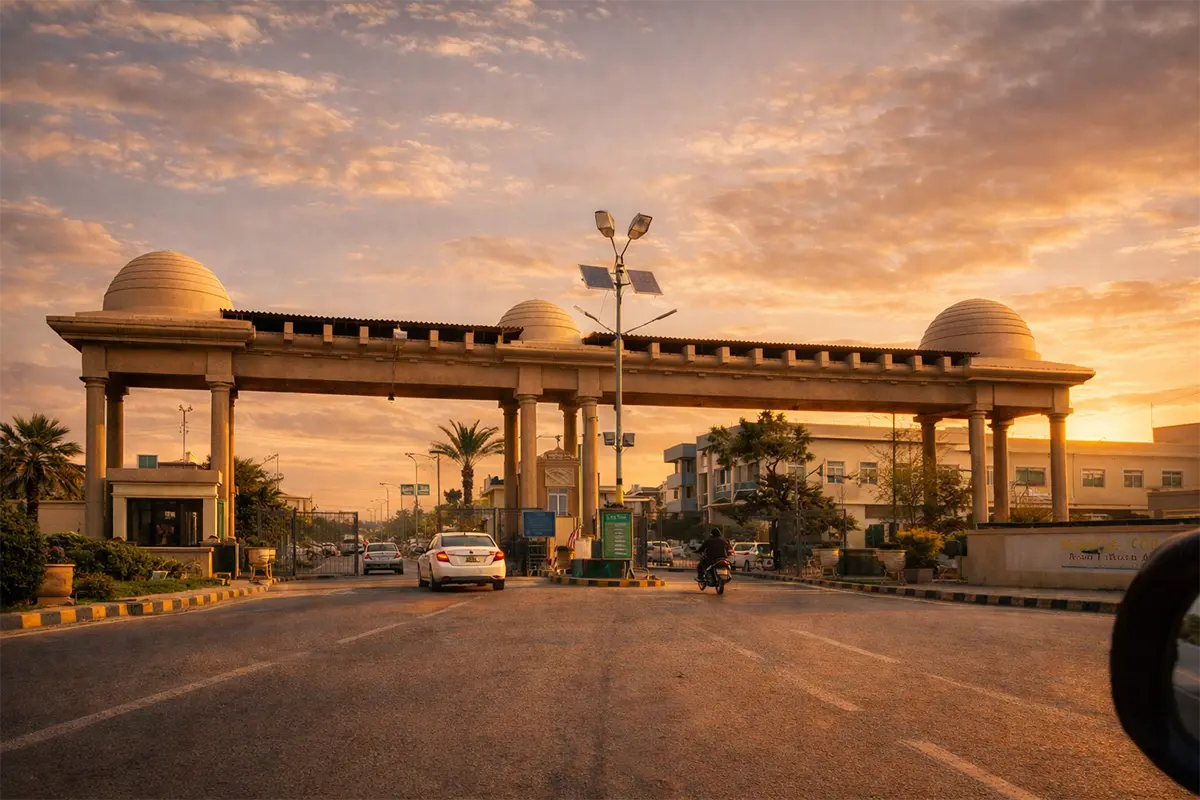 Wapda Town Multan entrance
